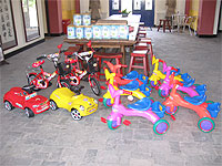 Baby formula and bikes donated to Philip Hayden