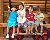 John Kay visits orphans at New Hope Foundation in China