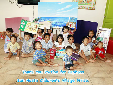 Funds provided by PFO benefit orphans at Mercy International Children's Villages in Thailand