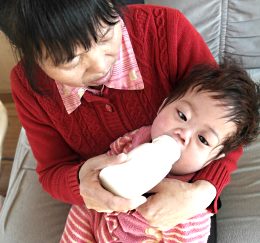 Child cared for at New Hope Foundation, China