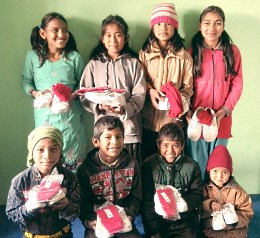 Children at Faith Children's Home, Nepal